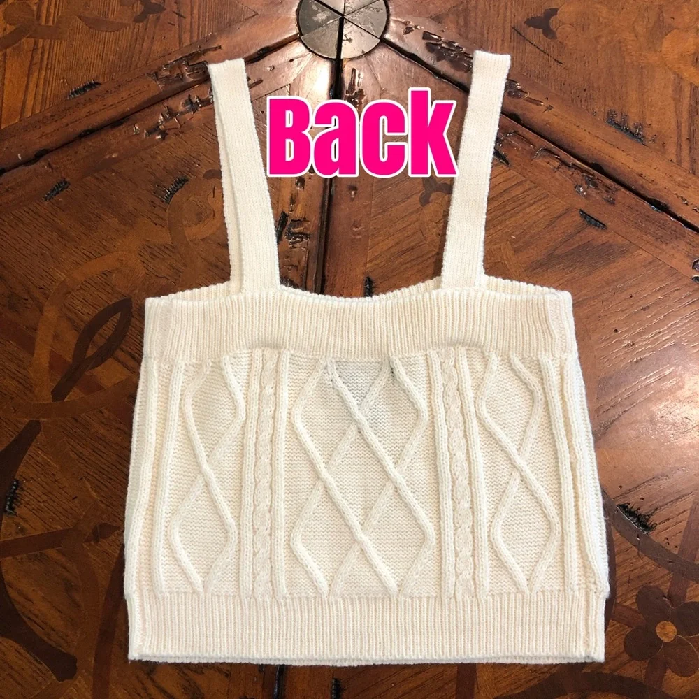 🌈3/$15🌈 Crop Top Sweater - Picture 5 of 6